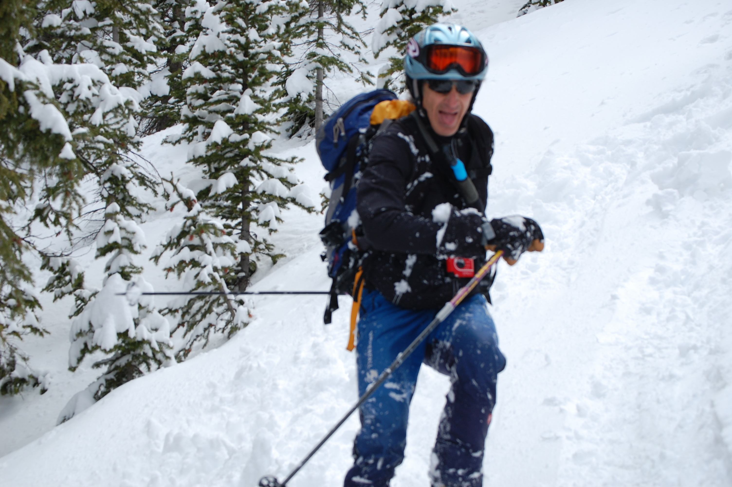 lennard skiing