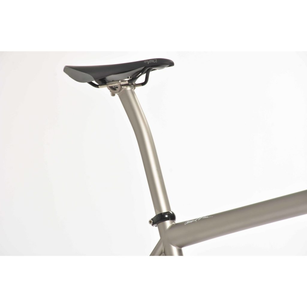 Zinn cycles seat post with saddle