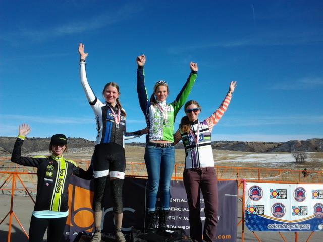 Emily Zinn Colorado State Championship podium