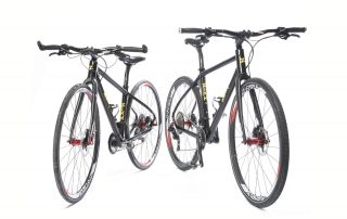 Carbon Hybrid Two Bikes