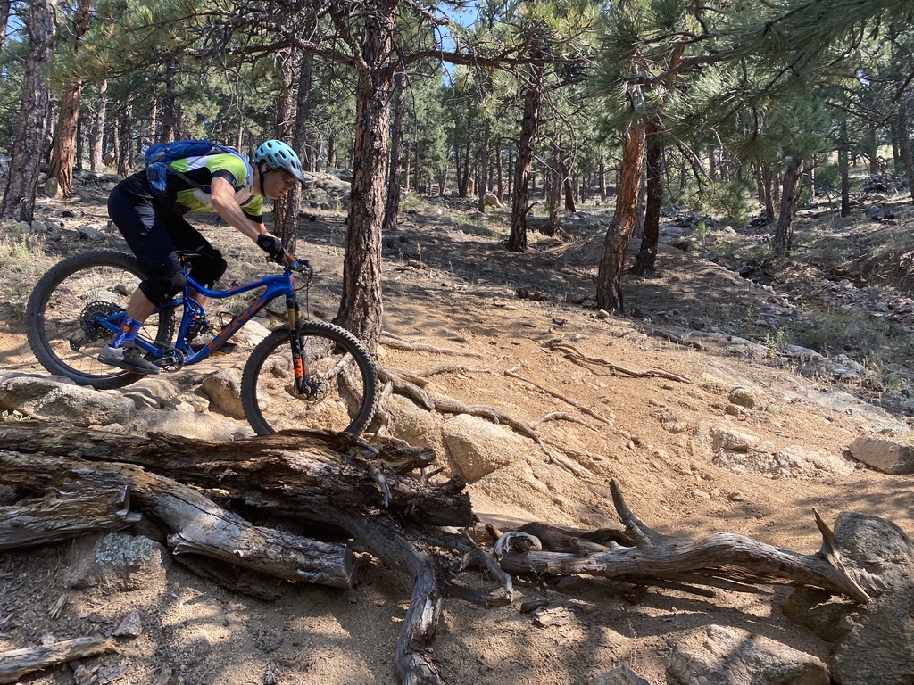 Betasso Preserve bike trails in Boulder, Colorado