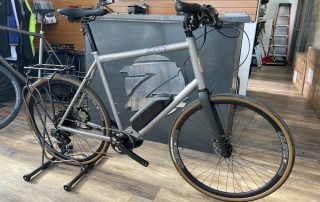 custom titanium ebike