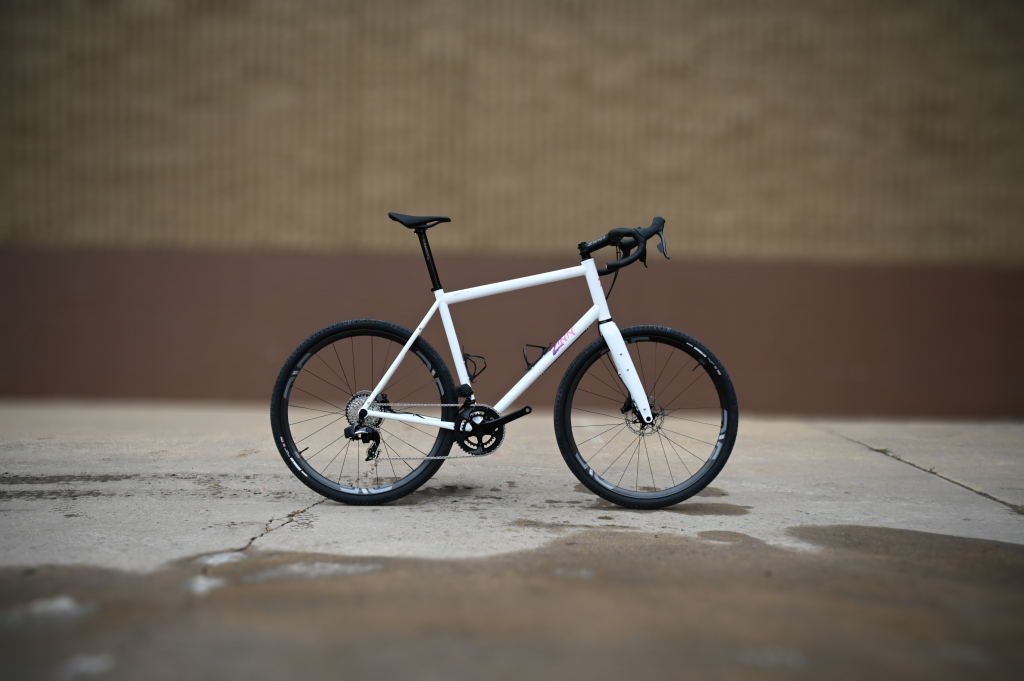 zinn Custom titanium gravel bike