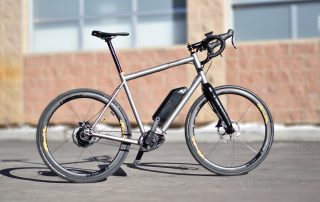 bosch e-bike with Rohloff hub and belt drive