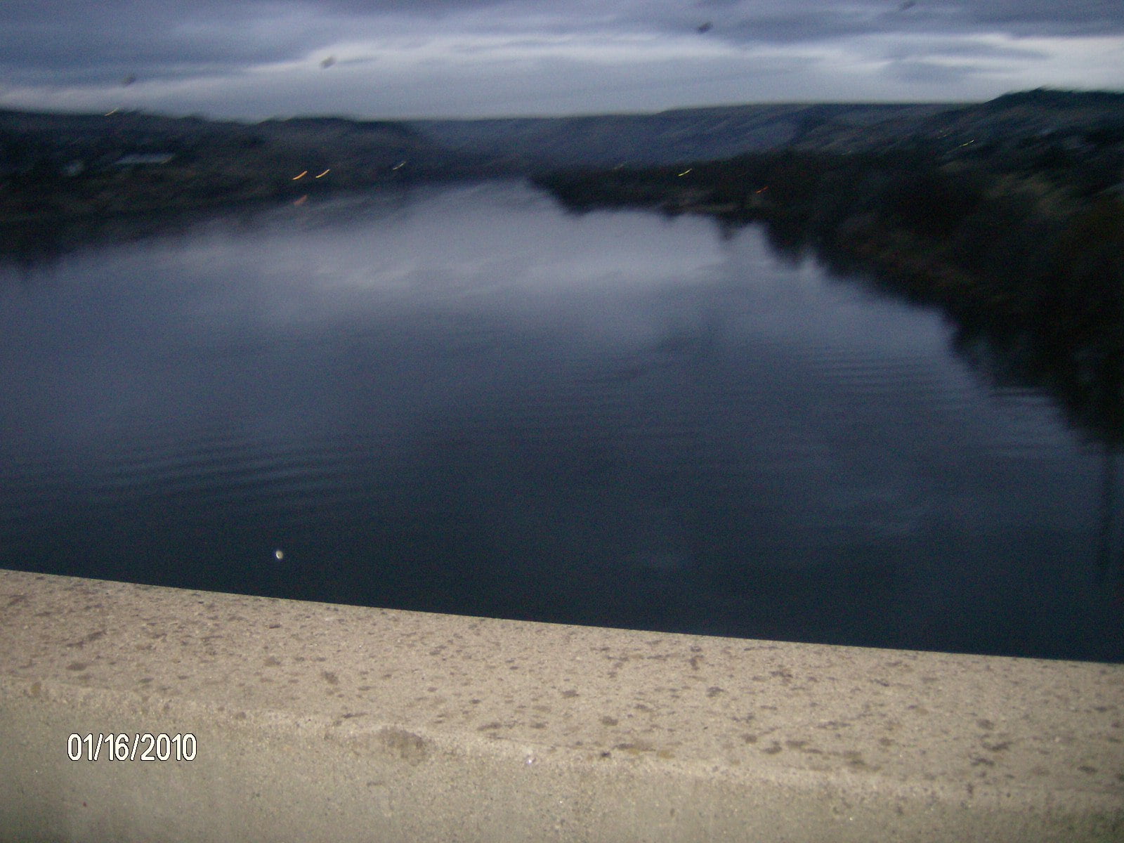 Snake river from the Bryden Canyon bridge