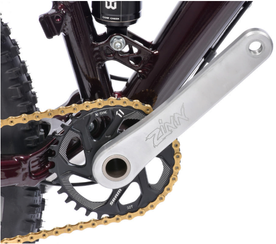 Zinn bike crank