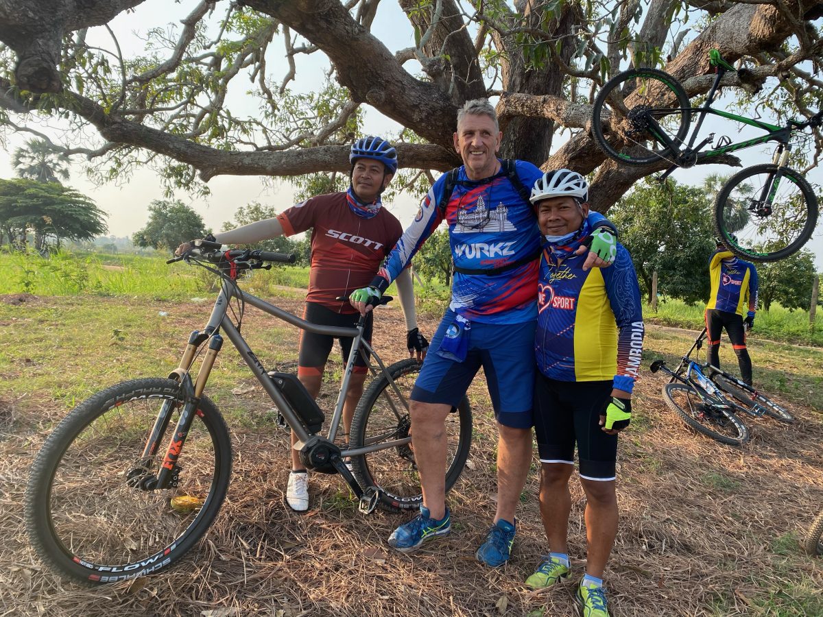 A Zinn custom Zinn e-bike of a customer in Cambodia