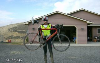 Custom Travel Bicycle Red Colour