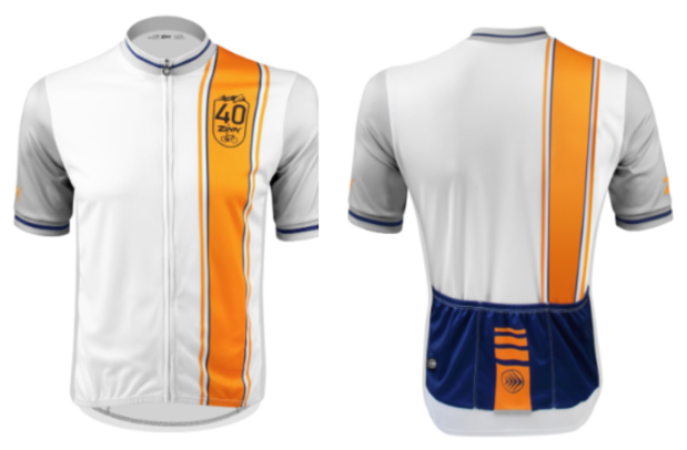 Cycling jersey by Zinn Cycles
