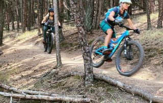 Open space bike trails in Boulder, Colorado