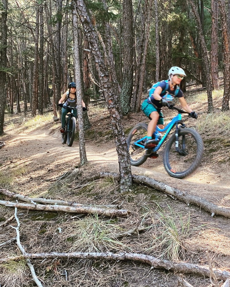 Open space bike trails in Boulder, Colorado